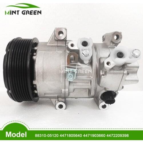 For Auto Air Conditioner Compressor 5SE12C For Toyota Avensis 8831005090 88310-05120 4471805640 4471903660 4472209398