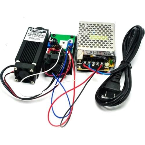 Focusable 800mW 980nm Infrared Focus Dot Laser Module w TTL & 12V Power Supply