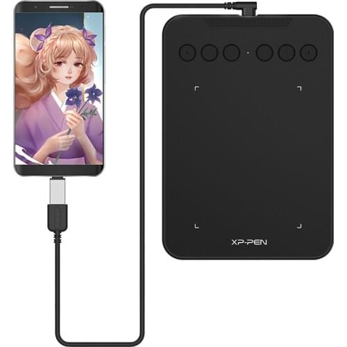 XP-Pen Deco mnini4 Graphics Tablet 8192 Level Battery-free Support Android Windows Mac Digital Tablet for Drawing & Game OSU