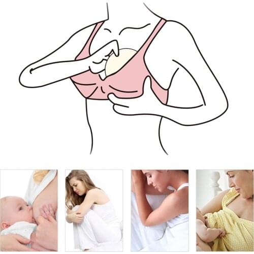 Nursing Breast Pads Anti-overflow Washable Breathable Maternity Reusable Nipple Feeding Bra Accessories Pregnancy Mom Necessary