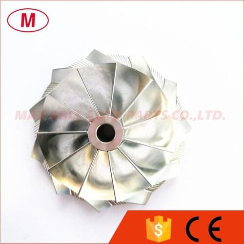 GTX2860R 813711-0003 High Performance Turbocharger Billet compressor wheel 11+0 blade 47.10/60.13mm for Racing 446179-0066