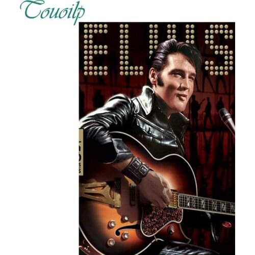 Round&Square Diamond Embroidery,Elvis Presley Portrait Full,5D,DIY Diamond Painting,Cross Stitch,3D,Diamond Mosaic,Decor