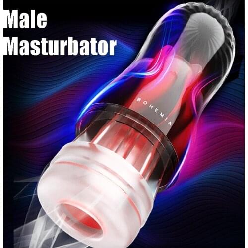 Male Masturbator Cup Soft Pussy Sex Toys Transparent Vagina Adult Endurance Exercise Sex Products Vacuum Pocket Cup for Men