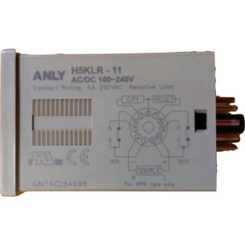 Original authentic Taiwan ANLY H5KLR-11 multifunction digital counter smart counter