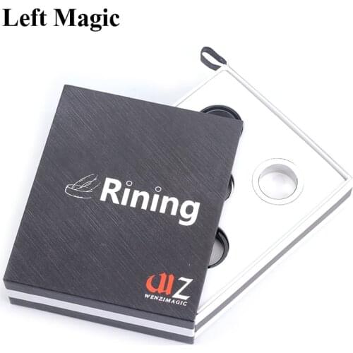 Rining Revolutionary Ring System Magic Tricks Magie Ring Shell Appearing Disapper Close Up Illusion Gimmick Props Comedy