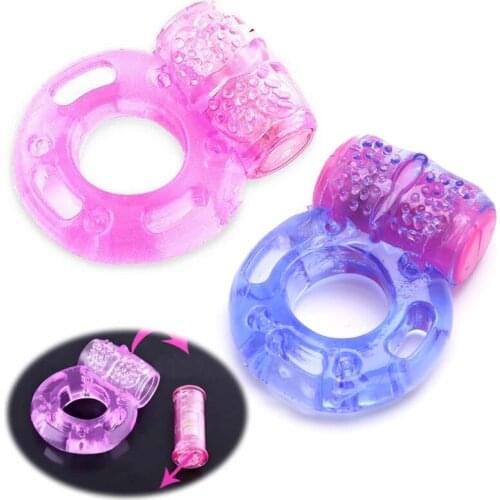Sex Toys Men Vibration Collars Delay Premature Ejaculation Lock Fine Ring Penis