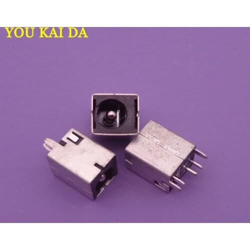 10pcs DC Power Jack Connector For MSI HP ASUS Fujitsu Clevo Gateway Acer Toshiba Hasee Lenovo C200 DC JACK Pin=2.5mm 5-PIN