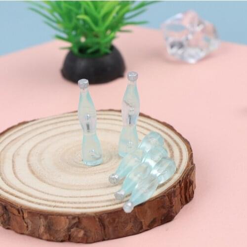 5Pcs 1:12 Dollhouse Miniature Simulation Drink Bottle of Water Doll House Decor