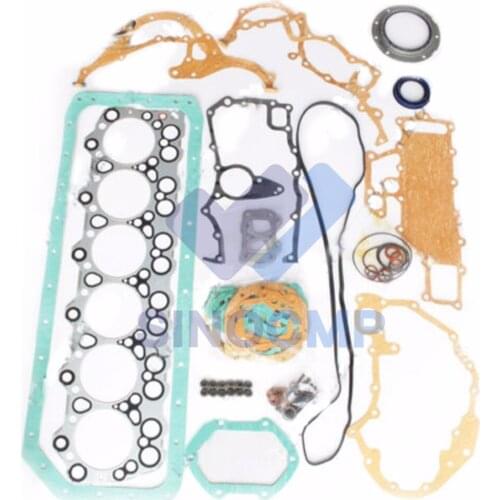 6D34 6D34T Engine Gasket Kit For Kato HD820-2 HD700VII Kobelco SK230-8E SK200-5 SK230-5 Excavator