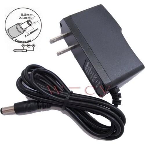 AC 100V-240V Converter Adapter DC 6V 800mA / 0.8A Power Supply US Plug AC/DC 5.5 mm x 2.1mm 50PCS + DHL Free shipping