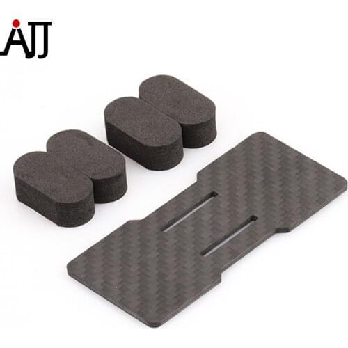 BeeRotor BR190 Battery 2.0mm Carbon Fiber Battery Protector Plate and Neoprene Pad 190-BPP