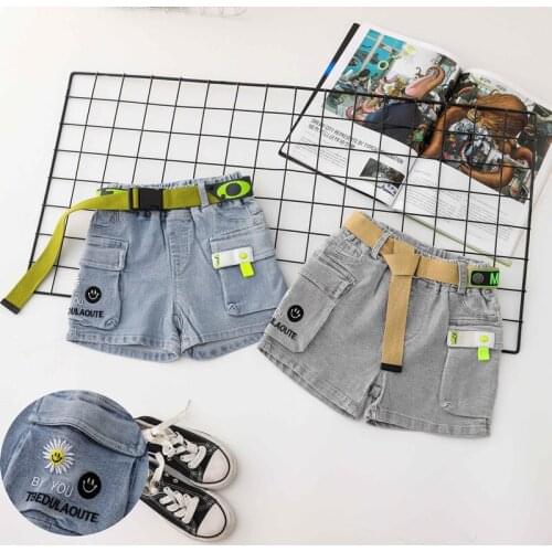 Toddler Boys Girls Summer Denim Shorts Children Fashion Streetwear New Costume Shorts Pants Clothing For 2-10 Years 2020