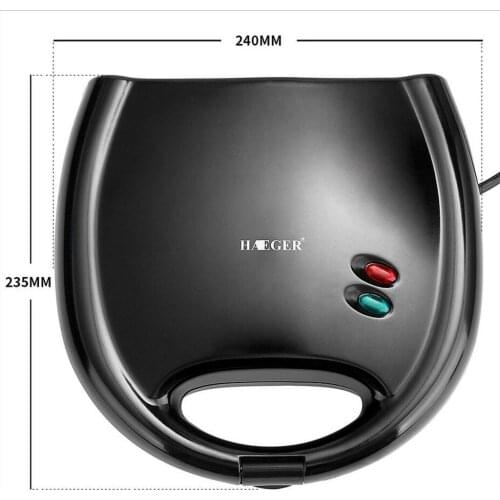 Electric Breakfast Sandwich Maker For Bread Steak Hamburger EU Plug