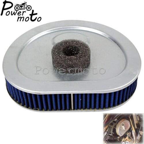 Motorcycle High-Flow Air Filter Replacement Air Cleaner For Harley Softail Fat Boy Dyna Road King FXD FXST 1995-1997
