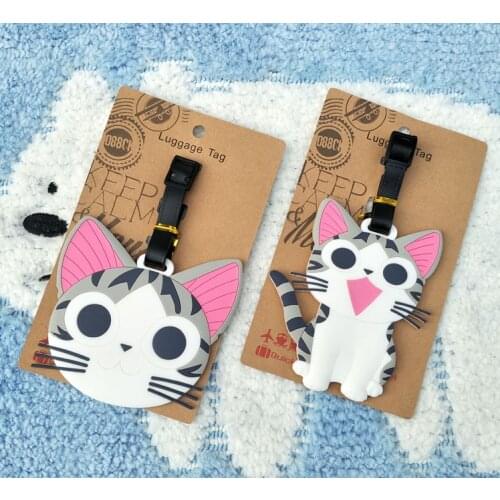 IVYYE Chis Sweet Home Anime Travel Accessories Luggage Tag Suitcase ID Address Portable Tags Holder Baggage Labels New