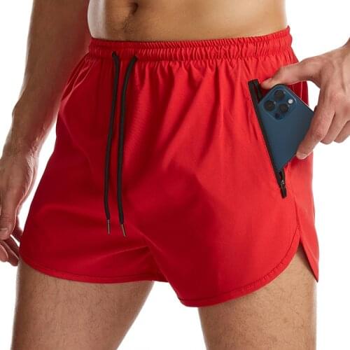 Summer Men’s Sport Shorts Quick Dry Running Shorts Men Fitness Sports Jogging Shorts Breathable Beach Short Pants With liner