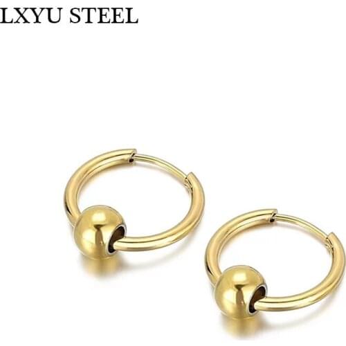 Серьги-кольца LXYUSTEEL China At AliExpress