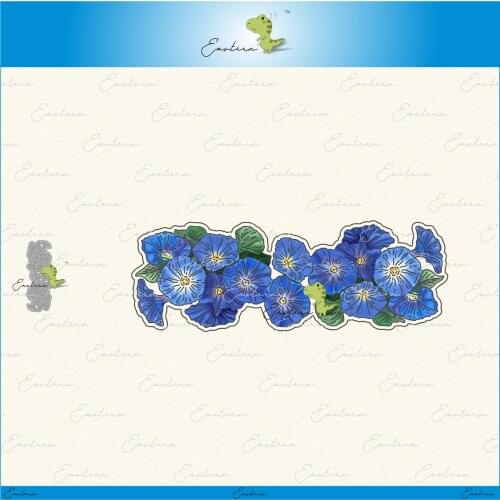 Trailing morning glory metal cutting dies 2021 new diy molds Scrapbooking Paper Making die cuts crafts