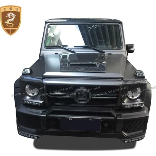 Fashion Benz G Class W463 Headlight Lamp Eyebrow Decorative Cver High Quality Full Carbon Fiber Headlight Covers Car Styling