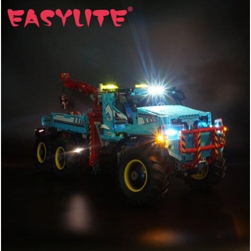 LED Light Set For 42070 Technic Series The Ultimate All Terrain 6X6 Remote Control Truck DIY Toys Only Lighting Kit
