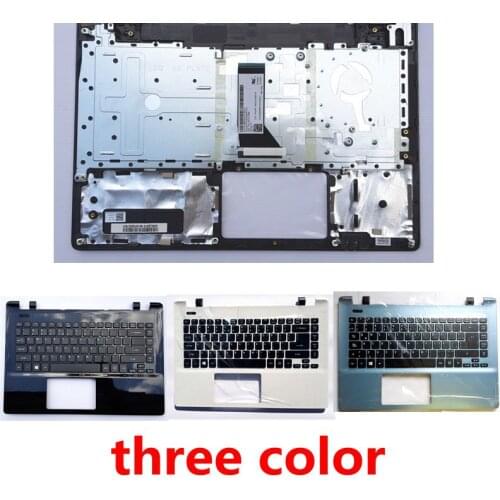 GZEELE NEW for Acer Aspire E5-411 E5-421 E5-471 Palmrest & Keyboard Topcase cover upper case KB bezel 60.MLQN7.018