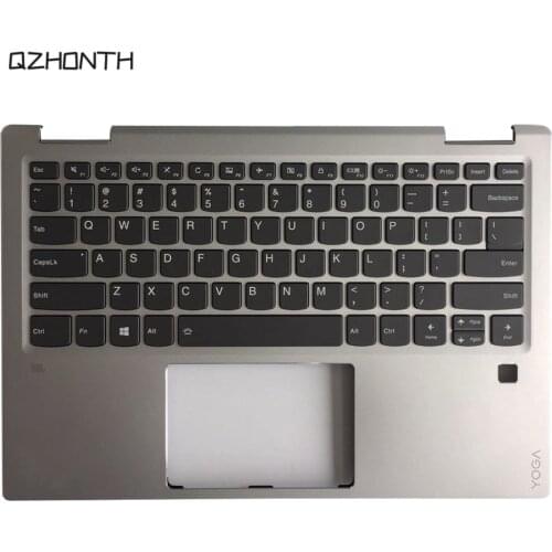 New For Lenovo Yoga 720-13IKB Palmrest Top Case w/ Backlit Keyboard 5CB0N67975 Silver