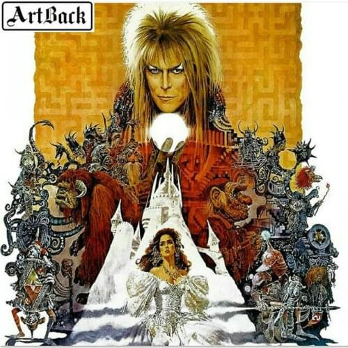 Full Square Diamond Painting David Bowie Painted Diamond Mosaic UK Rock Singer Sticker diy 5d Diamond Embroidery Set 60x80cm