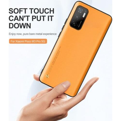 Luxury Leather Case For Xiaomi Poco M3 Pro 5G Shockproof Full Cover Back Shell Coque For Mi Poxo Poko M 3 M3Pro Silicone Bumper