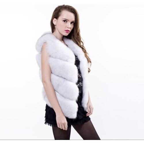 S-XXXL New winter coat fox fur leather vest 2019 hot fashion Korean Slim casual womens fur coat coat leather coat jacket