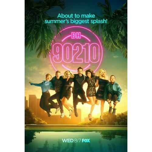 BH90210 FOX TV Movie Art Film Print Silk Poster Home Wall Decor 24x36inch
