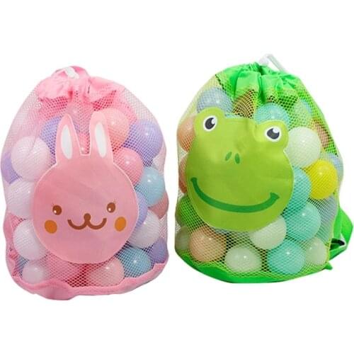 Children Sand Away Protable Mesh Bag Kids Beach Toys Clothes Towel Bag Baby Toy Storage Sundries Bags Women Cosmetic Makeup Bags