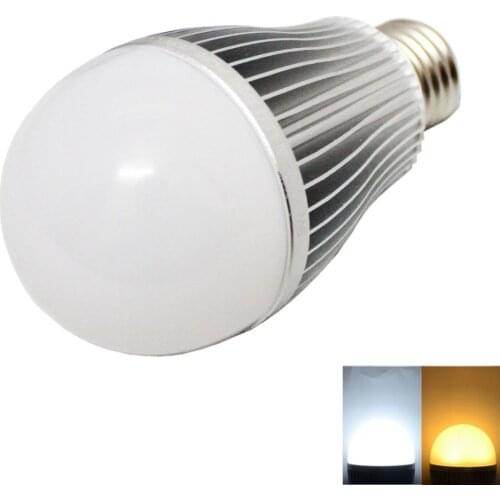 LED Bulb light 2.4G LED E27 9W 3000K-6500K Color Temperature Adjustable Dimmable Bulb (AC85~265V)
