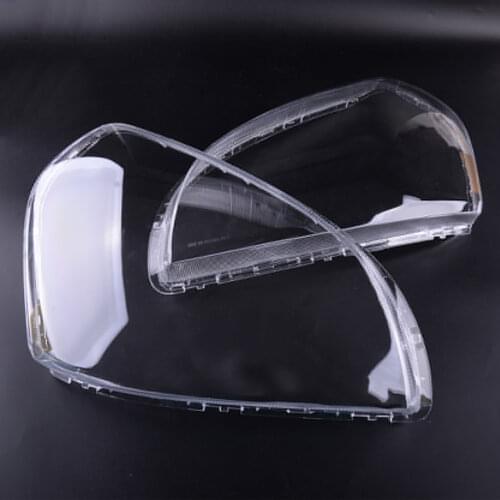 1 Pair Left and Right Polycarbonate Clear Headlight Headlamp Lens Lenses Cover Fit for Hyundai Tucson 2005 2006 2007 2008 2009
