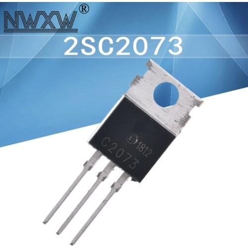 10pcs/lot 2SC2073 C2073 in-line transistor TO-220 audio power tube chip 150V 25W