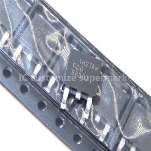 10PCS/LOT NWE FDD86367 TO-252 80V 100A SMD Transistor