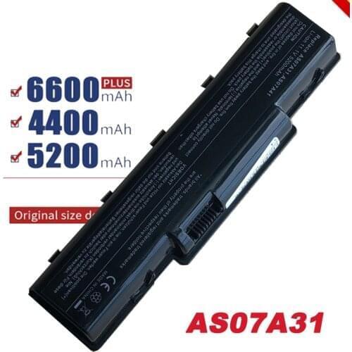 Cell AS07A31 Battery for Acer Aspire 2930G 4740G 5738G 4930 5735 5740 AS07A32 AS07A41 AS07A42 AS07A51 AS07A52 Free Shipping