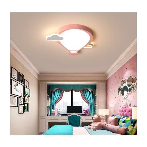 Childrens bedroom simple modern boy girl Princess room warm romantic led eye protection ceiling lamp