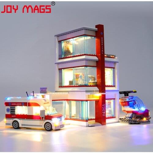 JOY MAGS Led Light Kit For 60204 City Series City Hospital Compatible With 02113 11000