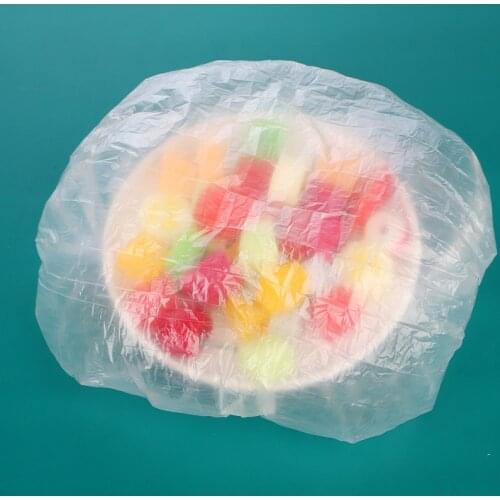 100PCS Reusable Durable Food Storage Covers for Bowls Elastic Plate Silicone Lid Covers Vacuum Bags For Kitchen Food Fresh Seal