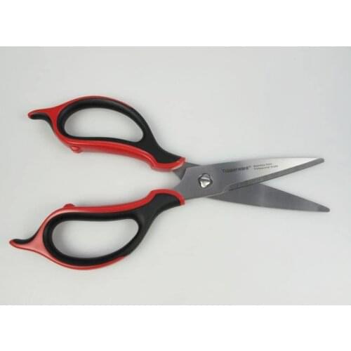 Tupperware Kitchen Scissors, Kitchen Helper Scissors Ergonomic-Scissors Red-Black, Kitchen Scissors