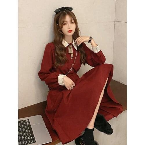 LAHQLYWN Fashionable Shirt Dresses