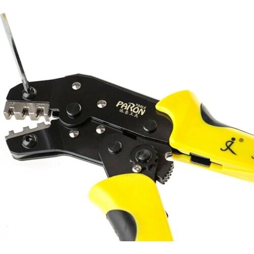 Multitool 0.25-6 mm2 Wire Engineering Ratchet Terminal Crimping Pliers for Bushing Crimping Pliers Crimping Cord End Terminals