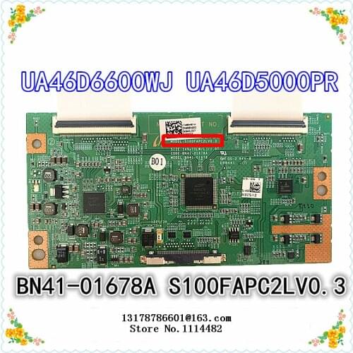 S100FAPC2LV0.3 good test Original S100FAPC2LV0.3 Logic board connect with LTF460HN01 LTF400HM03 LTA460HM05/3 T-CON connect board