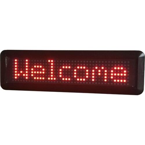 Hong hao programmable led message board moving signs for shops