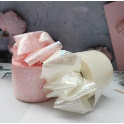 6cm 25Yards Iridescent Tulle Mesh Fabric DIY Illusory Gauze Tutu Skirt Bow Hairbands Clips Wedding Birthday Decoration Supplies