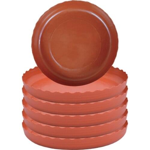 Saucer Plant Pot Round Flower Pots Tray Flowerpots Plate Board Plastic Base Reusable Home Garden For Indoor And Outdoor Planter