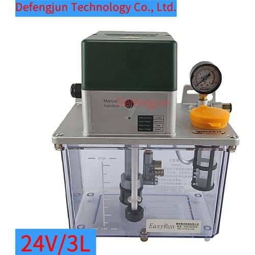 3L Electric Automatic Lubrication Pump Machine Tool Lubrication Pump 24V