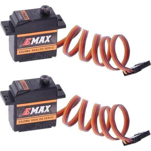 FATJAY Emax ES09MA dual-bearing swash metal gear anolog motor for RC 450 helis