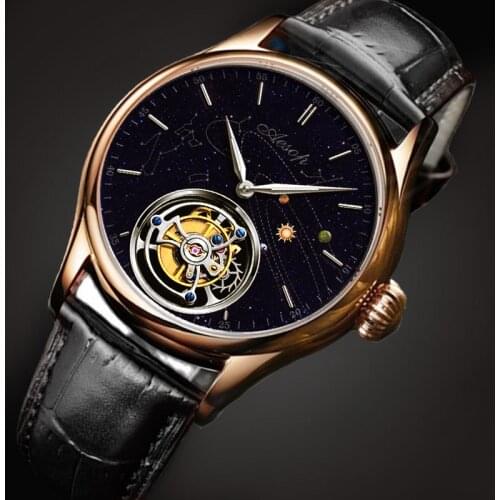 Men's Watch With Leather Strap GIV China