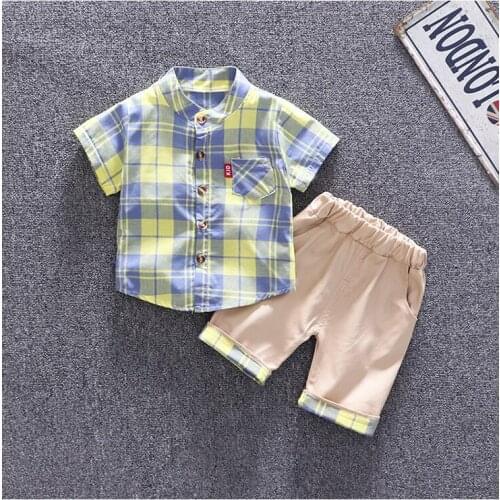 BibiCola baby summer clothing set kids fashion cotton T-shirt+pants 2pcs toddler outfits newborn boys tracksuit infant clothes
